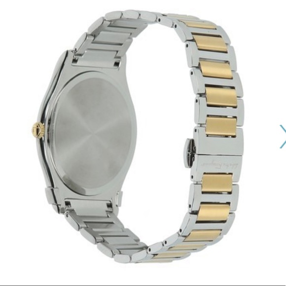 Salvatore Ferragamo Men’s Two-Tone Bracelet Watch - Picture 2 of 4